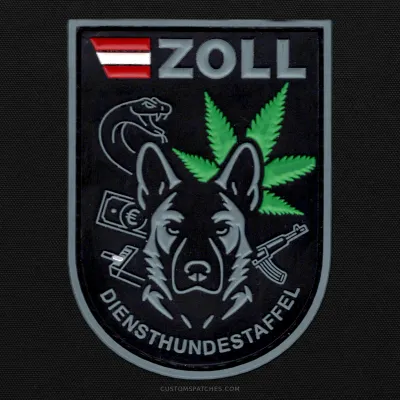 ZOLL DIENSTHUNDESTAFFEL – Customs Authority Austria – Austria – Patch
