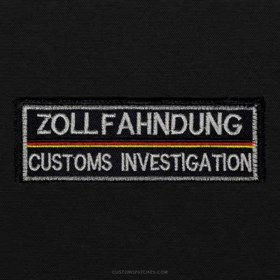 ZOLLFAHNDUNG CUSTOMS INVESTIGATION – General Customs Directorate – Germany – Patch