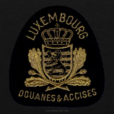 LUXEMBOURG DOUANES & ACCISES – Customs and Excise Agency – Luxembourg – Patch