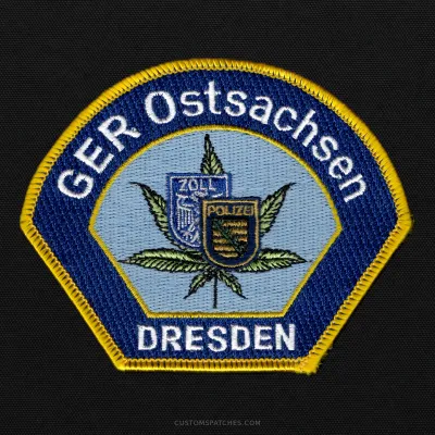 GER Ostsachsen DRESDEN – Section 500 - Joint Narcotics Investigation Group Eastern Saxony – Germany – Patch