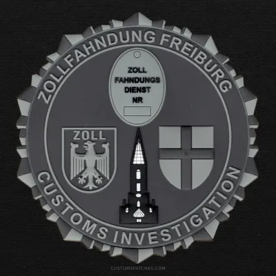 ZOLLFAHNDUNG FREIBURG CUSTOMS INVESTIGATION ZOLLFAHNDUNGSDIENST NR ZOLL – Freiburg Office – Germany – Patch