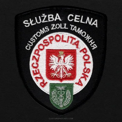 SŁUŻBA CELNA CUSTOMS ZOLL ТАМОЖНЯ RZECZPOSPOLITA POLSKA – Customs Service – Poland – Patch
