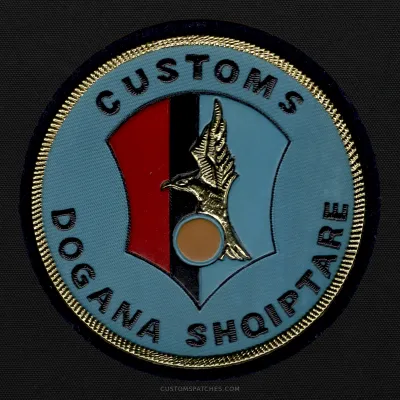 CUSTOMS DOGANA SHQIPTARE – General Directorate of Customs – Albania – Patch