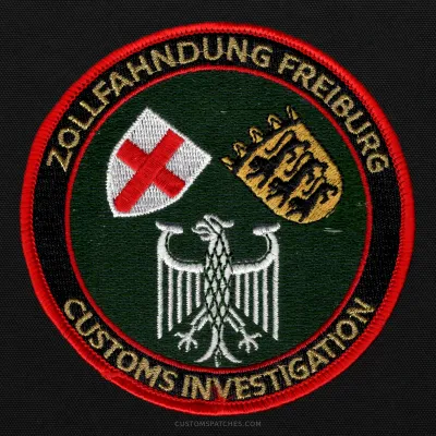 ZOLLFAHNDUNG FREIBURG CUSTOMS INVESTIGATION – Freiburg Office – Germany – Patch