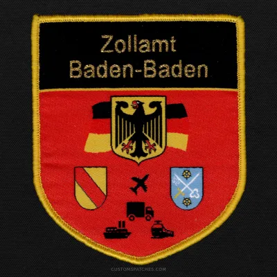 Zollamt Baden-Baden – Germany – Patch