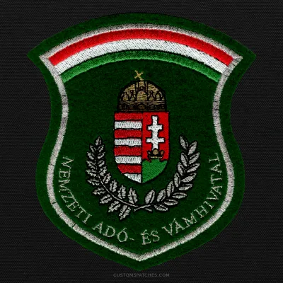 NEMZETI ADÓ- ÉS VÁMHIVATAL – National Tax and Customs Administration – Hungary – Patch