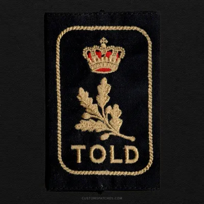 TOLD – Danish Customs Agency – Denmark – Patch