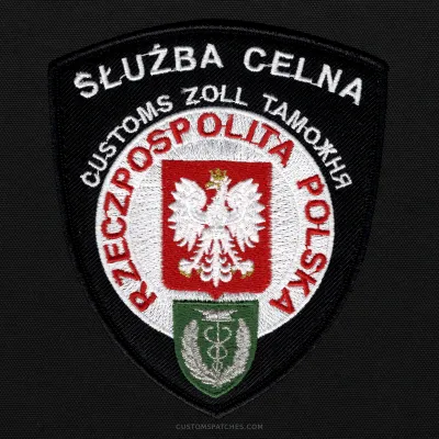 SŁUŻBA CELNA CUSTOMS ZOLL ТАМОЖНЯ RZECZPOSPOLITA POLSKA – Customs Service – Poland – Patch