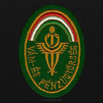 VÁM- ÉS PÉNZÜGYŐRSÉG – Customs and Finance Guard – Hungary – Patch