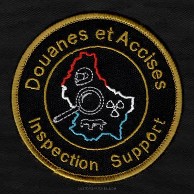 Douanes et Accises Inspection Support – Customs and Excise Agency – Luxembourg – Patch