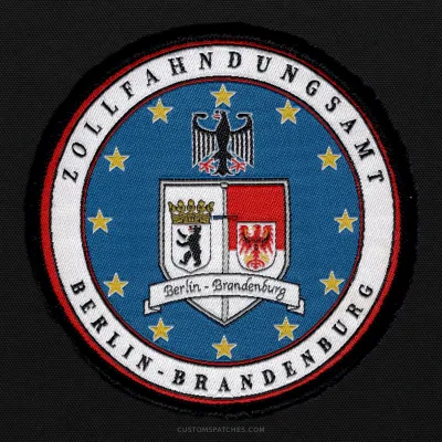 ZOLLFAHNDUNGSAMT BERLIN-BRANDENBURG – Customs Investigation Office Berlin-Brandenburg – Germany – Patch