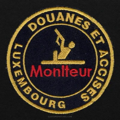 LUXEMBOURG DOUANES & ACCISES Moniteur – Customs and Excise Agency – Luxembourg – Patch