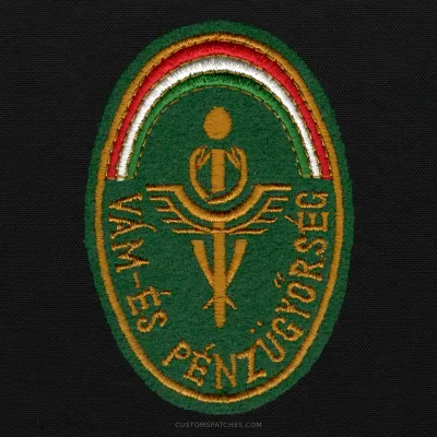 VÁM- ÉS PÉNZÜGYŐRSÉG – Customs and Finance Guard – Hungary – Patch