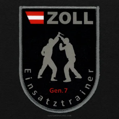 ZOLL Einsatztrainer Gen. 7 – Customs Authority Austria – Austria – Patch