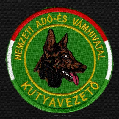 NEMZETI ADÓ- ÉS VÁMHIVATAL KUTYAVEZETŐ – National Tax and Customs Administration – Hungary – Patch