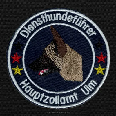 Diensthundeführer Hauptzollamt Ulm – Main Customs Office Ulm – Germany – Patch