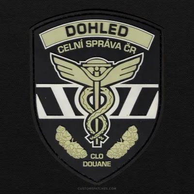 DOHLED CELNÍ SPRÁVA ČR CLO DOUANE – Customs Administration of the Czech Republic – Czechia – Patch