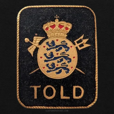 TOLD – Danish Customs Agency – Denmark – Patch