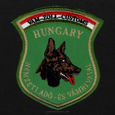 VÁM ZOLL CUSTOMS HUNGARY NEMZETI ADÓ- ÉS VÁMHIVATAL – National Tax and Customs Administration – Hungary – Patch