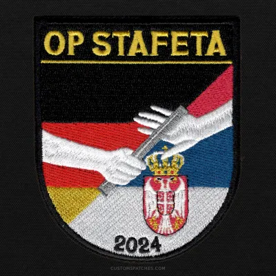 OP STAFETA 2024 – Section 800 - Joint Narcotics Investigation Group Hesse – Germany – Patch