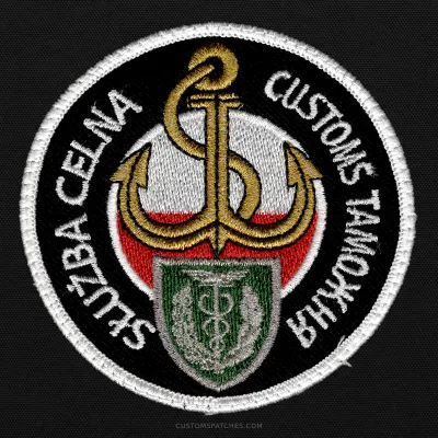 SŁUŻBA CELNA CUSTOMS ТАМОЖНЯ – Customs Service – Poland – Patch
