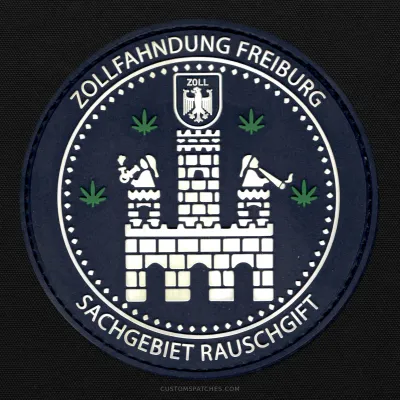 ZOLLFAHNDUNG FREIBURG SACHGEBIET RAUSCHGIFT – Section 500 – Narcotics Investigations Freiburg – Germany – Patch
