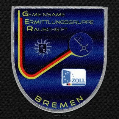 GEMEINSAME ERMITTLUNGSGRUPPE RAUSCHGIFT BREMEN – Section 600 - Joint Narcotics Investigation Group Bremen – Germany – Patch