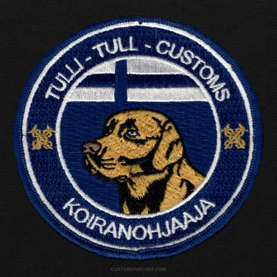 TULLI TULL CUSTOMS KOIRANOHJAAJA – Finnish Customs – Finland – Patch