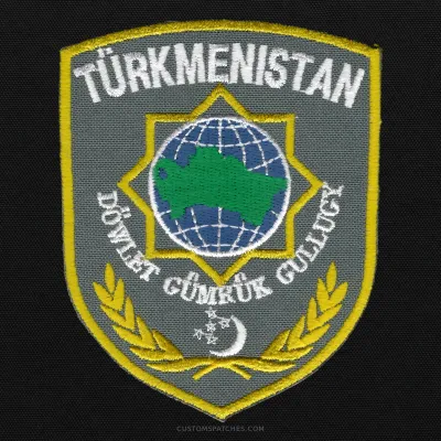TÜRKMENISTAN DÖWLET GÜMRÜK GULLUGY – State Customs Service of Turkmenistan – Turkmenistan – Patch