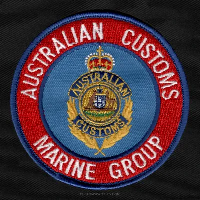 AUSTRALIAN CUSTOMS MARINE GROUP – Australian Customs Service (ACS) – Australia – Patch