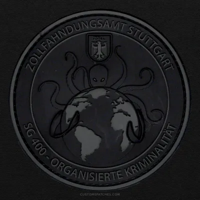 ZOLLFAHNDUNGSAMT STUTTGART SG 400 - ORGANISIERTE KRIMINALITÄT – Section 400 - Organized Crime – Germany – Patch