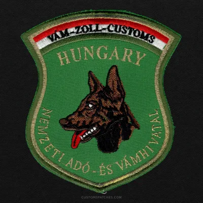 VÁM ZOLL CUSTOMS HUNGARY NEMZETI ADÓ- ÉS VÁMHIVATAL – National Tax and Customs Administration – Hungary – Patch