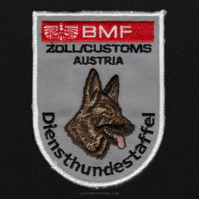 BMF ZOLL/CUSTOMS AUSTRIA Diensthundestaffel – Customs Authority Austria – Austria – Patch
