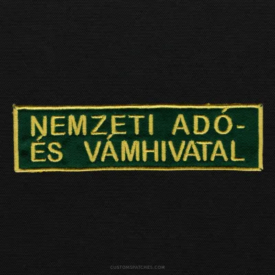 NEMZETI ADÓ- ÉS VÁMHIVATAL – National Tax and Customs Administration – Hungary – Patch