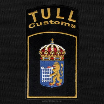 TULL  Customs – Swedish Customs – Sweden – Patch