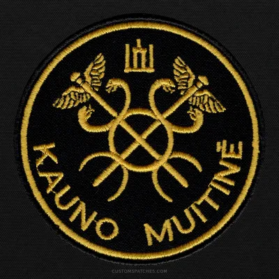 KAUNO MUITINĖ – Kaunas Customs Office – Lithuania – Patch