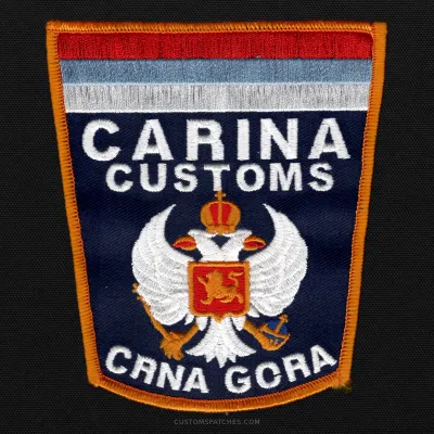 CARINA CUSTOMS CRNA GORA – Customs Administration – Montenegro – Patch
