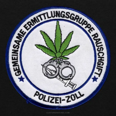 GEMEINSAME ERMITTLUNGSGRUPPE RAUSCHGIFT POLIZEI-ZOLL – Federal Ministry of Finance – Germany – Patch