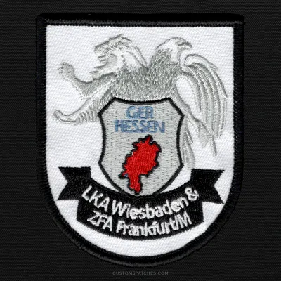 GER HESSEN LKA Wiesbaden & ZFA Frankfurt/M – Section 800 - Joint Narcotics Investigation Group Hesse – Germany – Patch