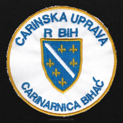 CARINSKA UPRAVA R BIH CARINARNICA BIHAĆ – Bihać Customs House – Bosnia and Herzegovina – Patch