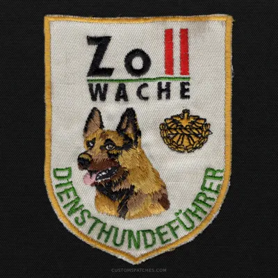 ZollWACHE DIENSTHUNDEFÜHRER – Customs Guard – Austria – Patch