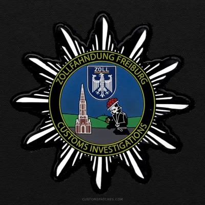 ZOLLFAHNDUNG FREIBURG CUSTOMS INVESTIGATIONS – Freiburg Office – Germany – Patch