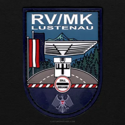 RV / MK LUSTENAU ZOLL DOUANE – Passenger Traffic / Mobile Checks – Austria – Patch