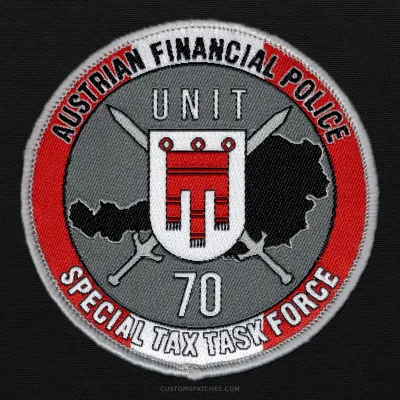 AUSTRIAN FINANCIAL POLICE SPECIAL TAX TASK FORCE UNIT 70 – Financial Police – Austria – Patch