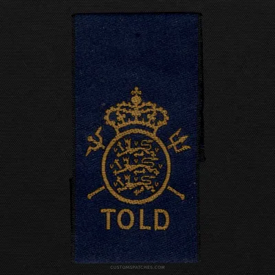 TOLD – Danish Customs Agency – Denmark – Patch