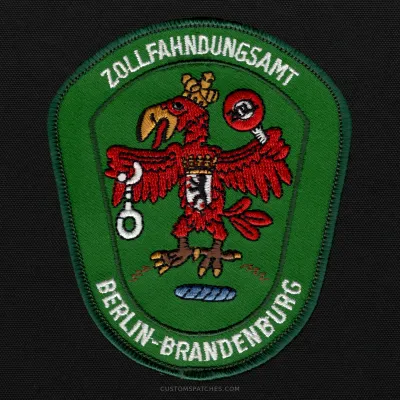 ZOLLFAHNDUNGSAMT BERLIN-BRANDENBURG – Customs Investigation Office Berlin-Brandenburg – Germany – Patch