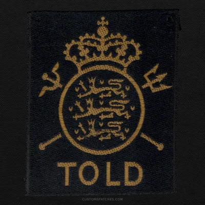 TOLD – Danish Customs Agency – Denmark – Patch