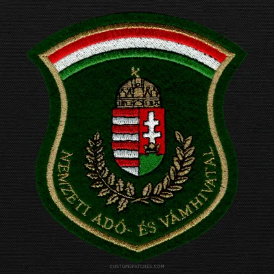 NEMZETI ADÓ- ÉS VÁMHIVATAL – National Tax and Customs Administration – Hungary – Patch