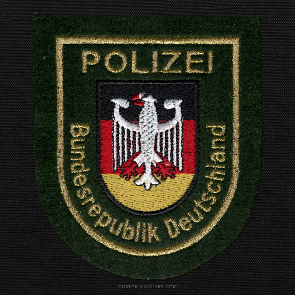 POLIZEI Bundesrepublik Deutschland – Germany – Patch