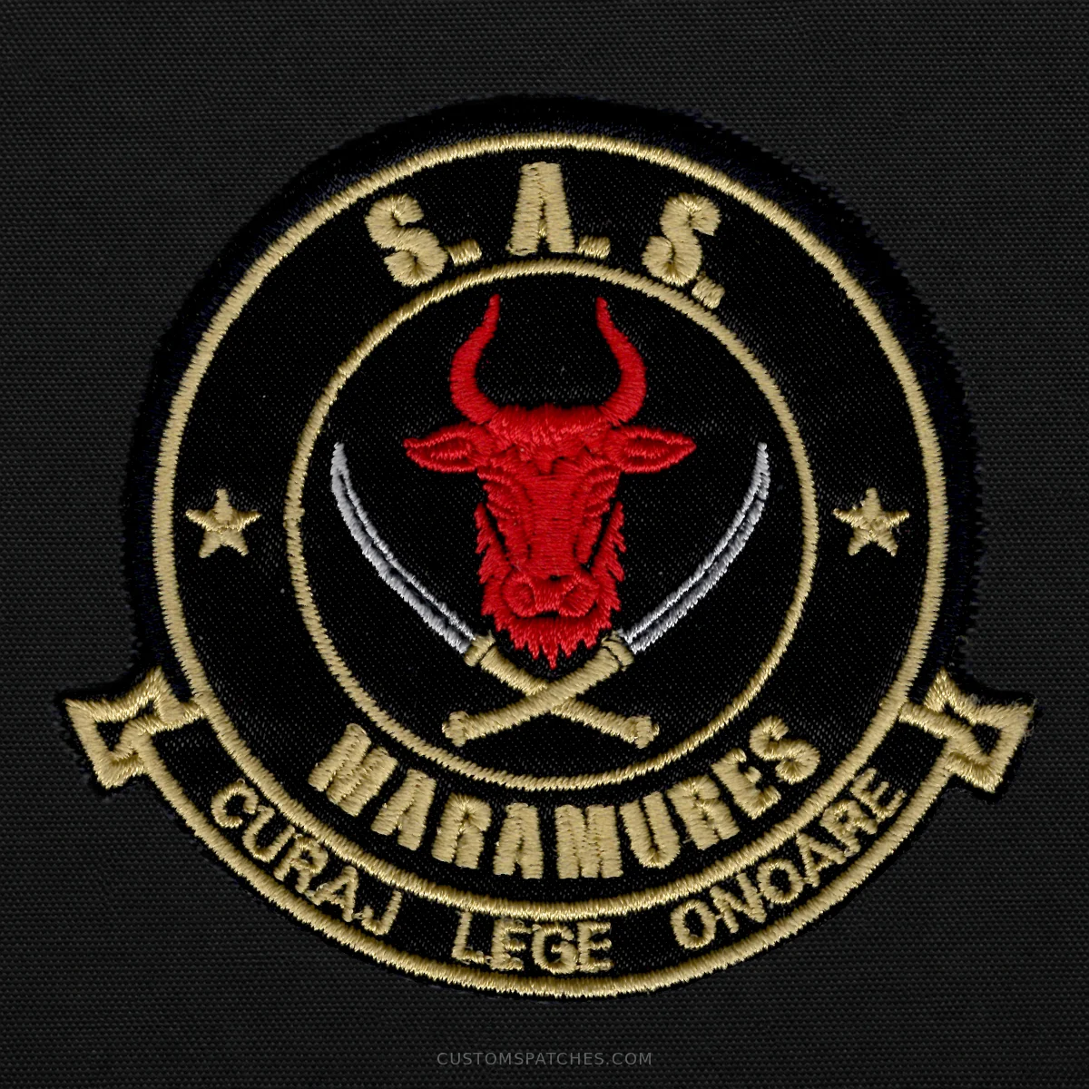 S.A.S. MARAMURES CURAY LEGE ONOARE – Serviciul Acțiuni Speciale (SAS) Maramureș – Romania – Patch